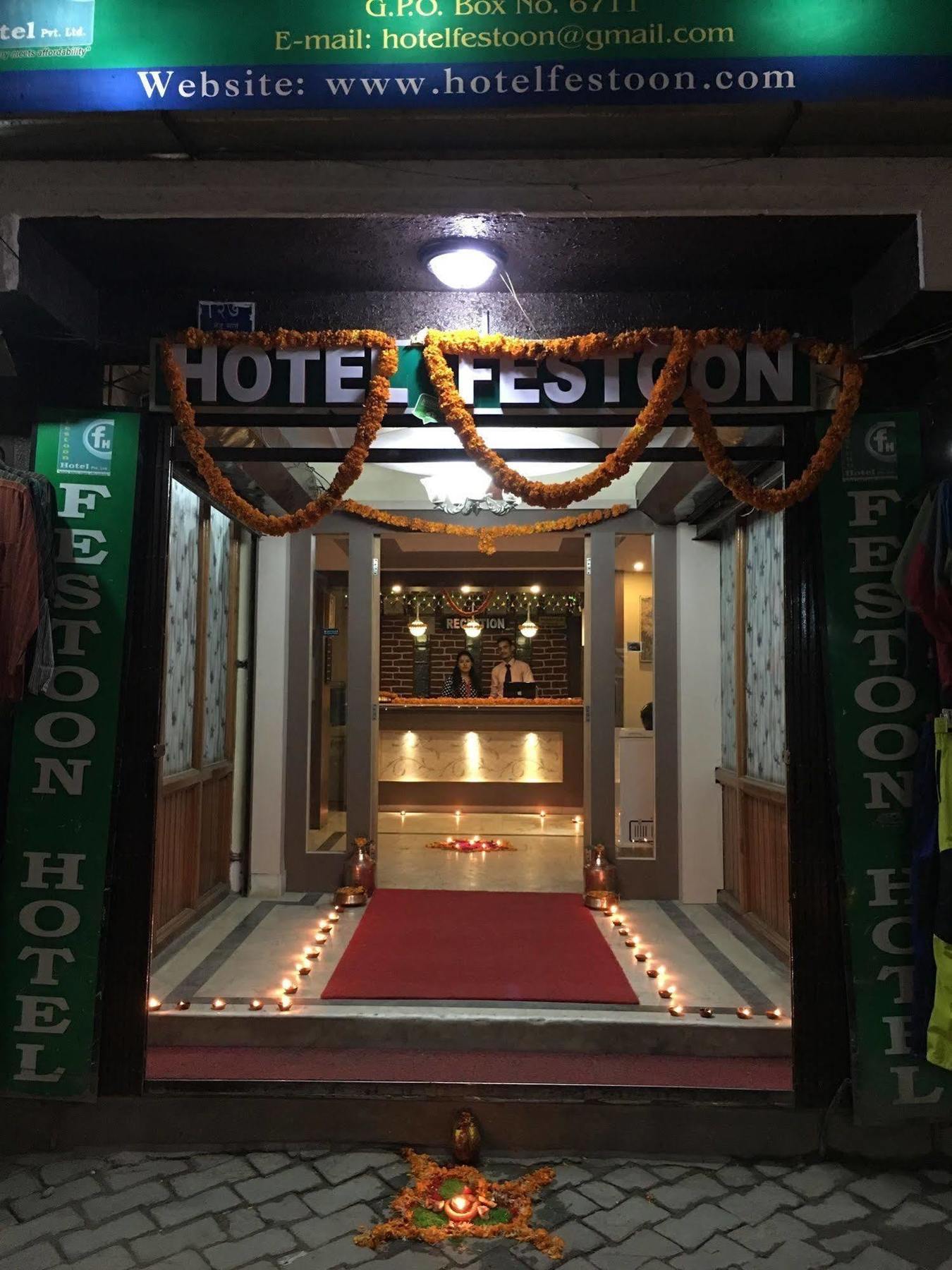 Festoon Hotel Catmandu Exterior foto